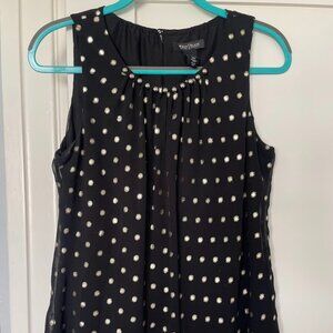 Polka dot shimmery top size S